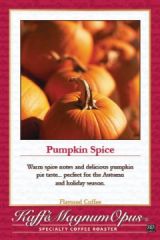 Pumpkin Spice Flavored Coffee